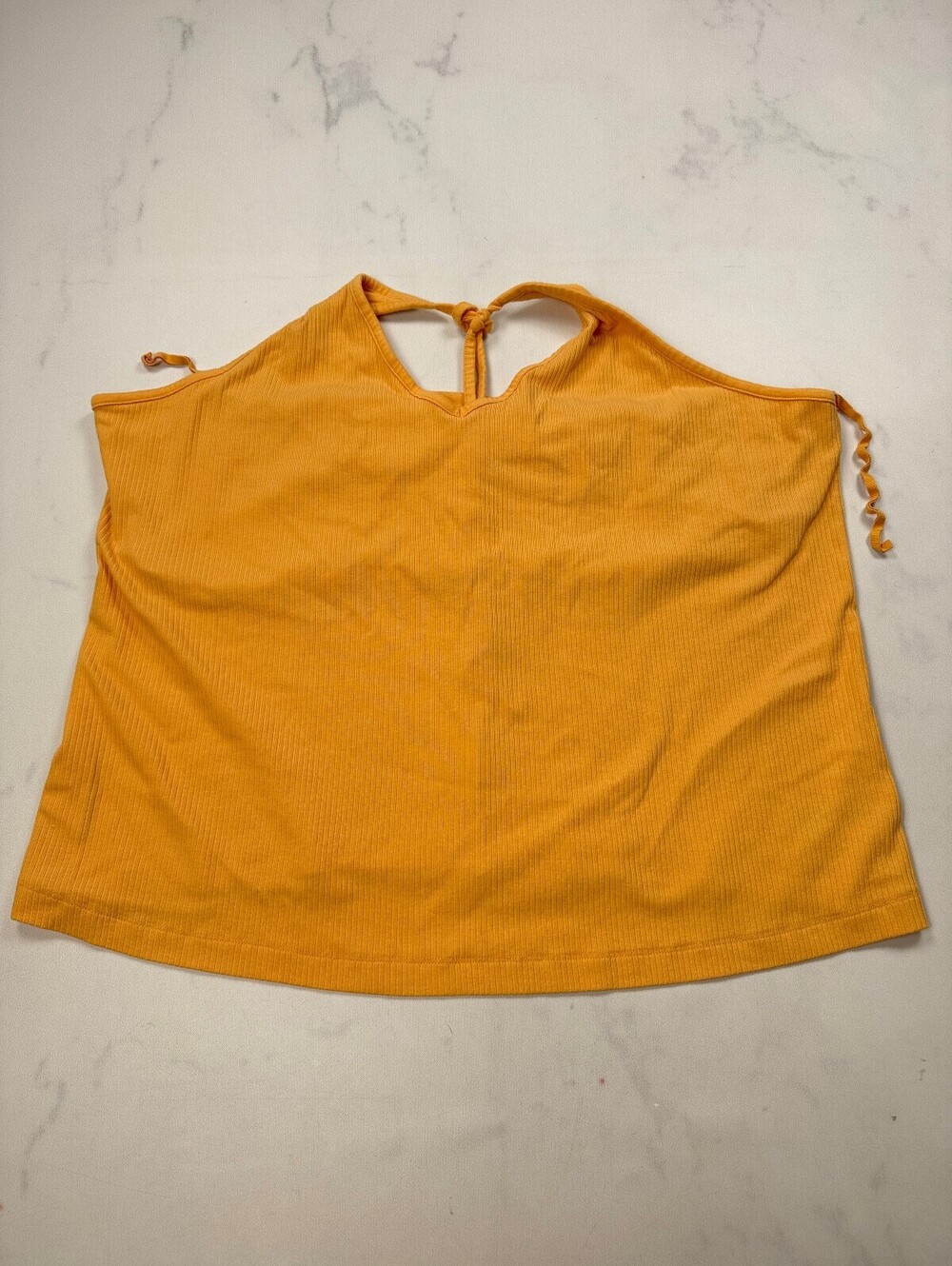 Old Navy Tank Top Mustard 90s VTG Standout Style - Womens 4X